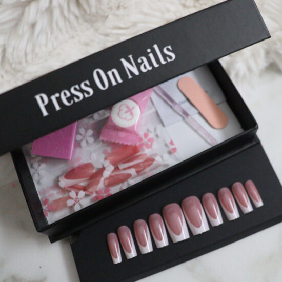 Machine Made Press Ons - Long Frenchies